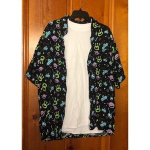 Men’s Hawaiian Button Down Shirt